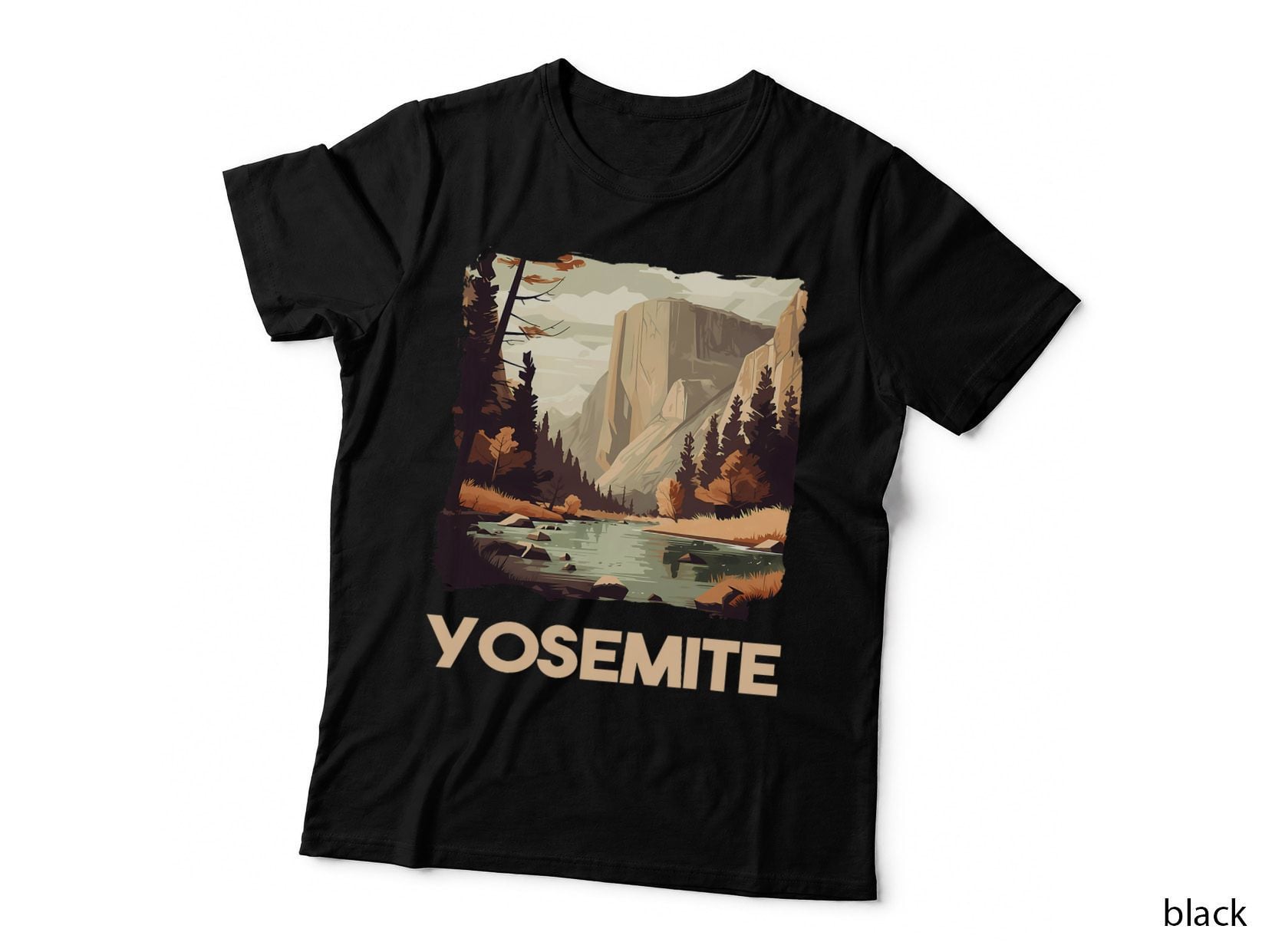 Vintage Yosemite National Park Nature Lover Adventure T-Shirt