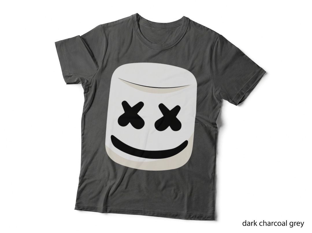 X Eyes Marshmallow Smores Camping Marshmallow X-Eyes T-Shirt