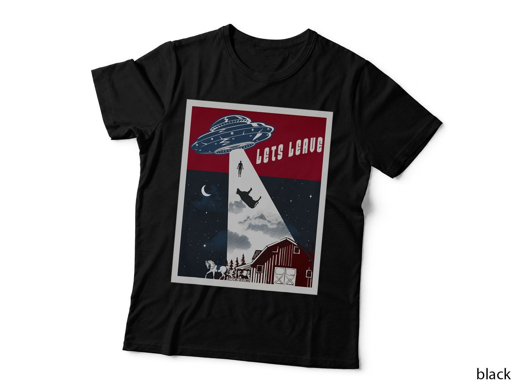 Alien Abduction Funny T-Shirt, Sci-Fi Humor, Space Adventure Apparel
