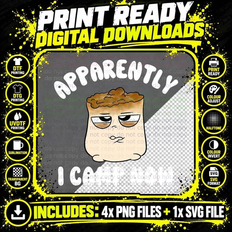 Apparently I Camp Now Smores New Camper First Time Png SVG Digital Bundle