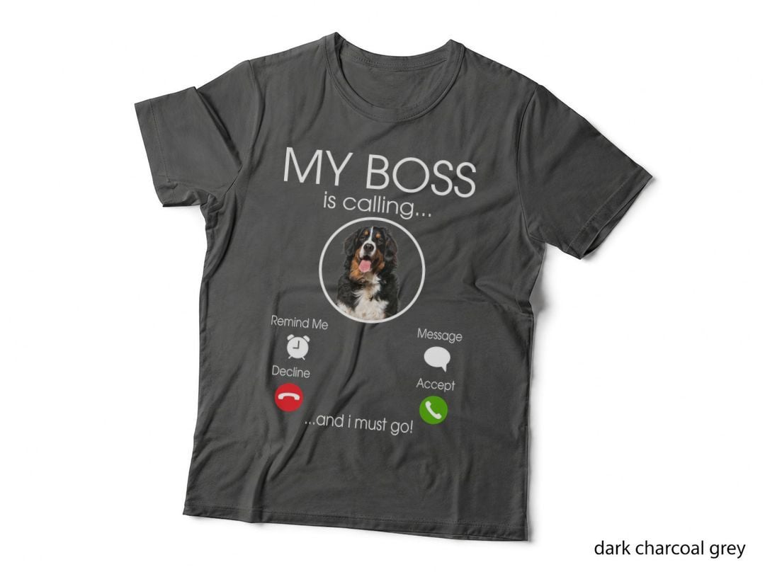 Bernese Mountain Dog T-Shirt, Animal Lover Apparel, Pet Owner Gift
