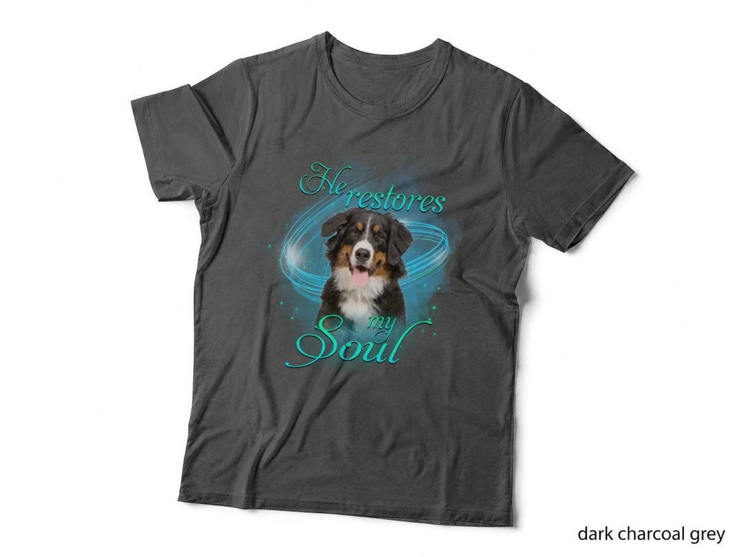 Bernese Mountain Dog T-Shirt, Inspirational Quote, Pet Lover Apparel