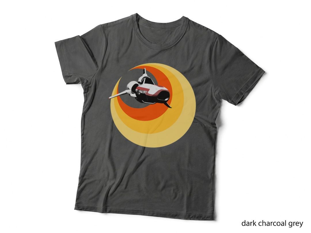 Futuristic Spaceship T-Shirt, Sci-Fi Adventure Style, Space Explorer Apparel