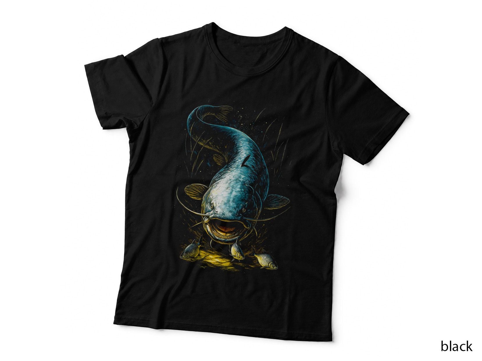 Giant Subaquatic Fish T-Shirt, Underwater Adventure Style, Pet Owner Apparel