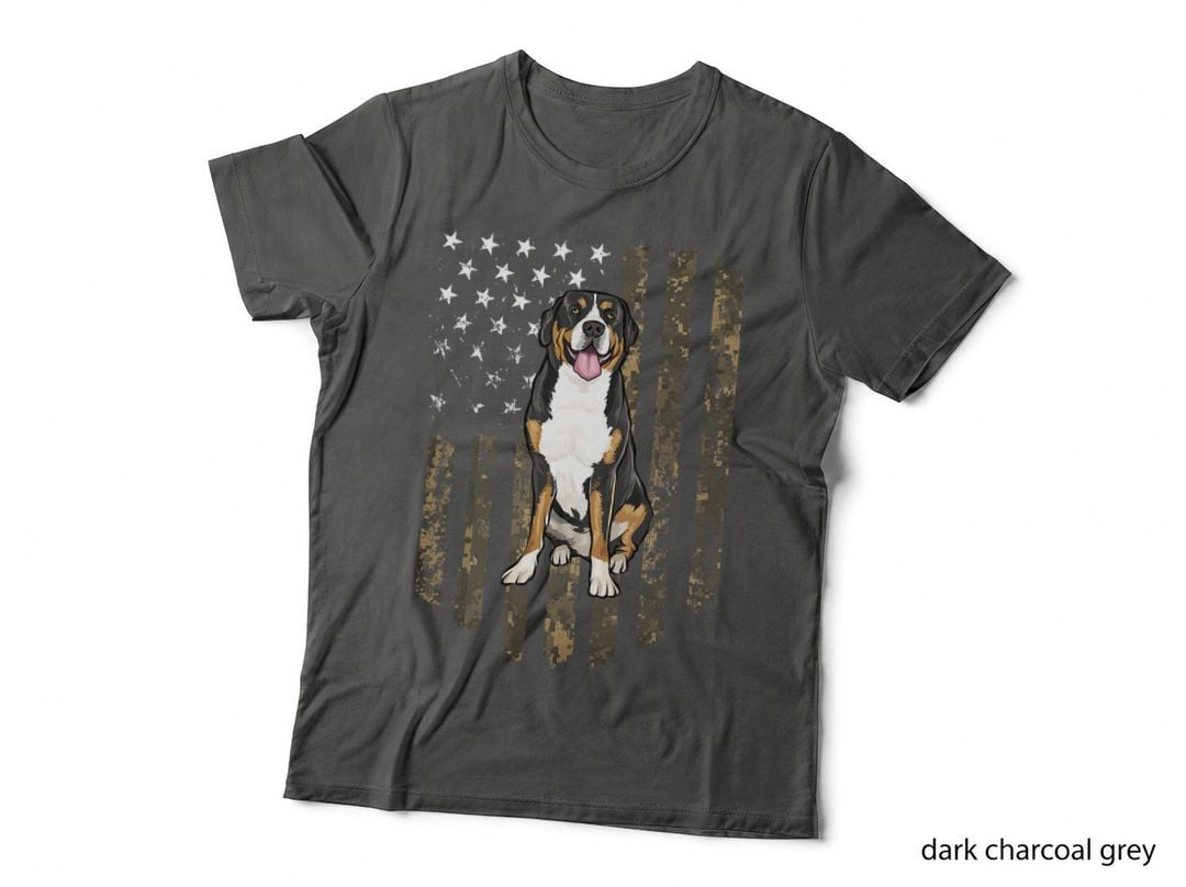 Greater Swiss Mountain Dog T-Shirt, Animal Lover Apparel, Pet Owner Gift