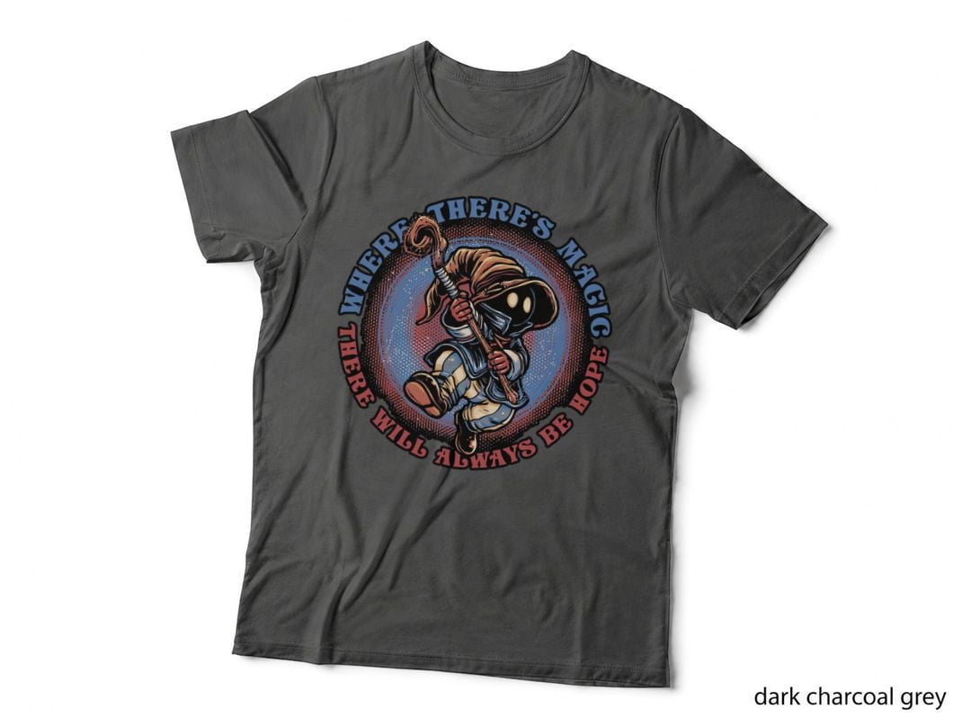 Magic Wizard T-Shirt, Fantasy Adventure Tee, Gift for Bookworms