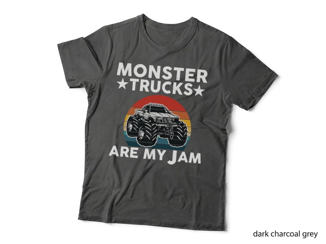 Monster Truck T-Shirt, Retro Vintage Style, Off-Road Adventure