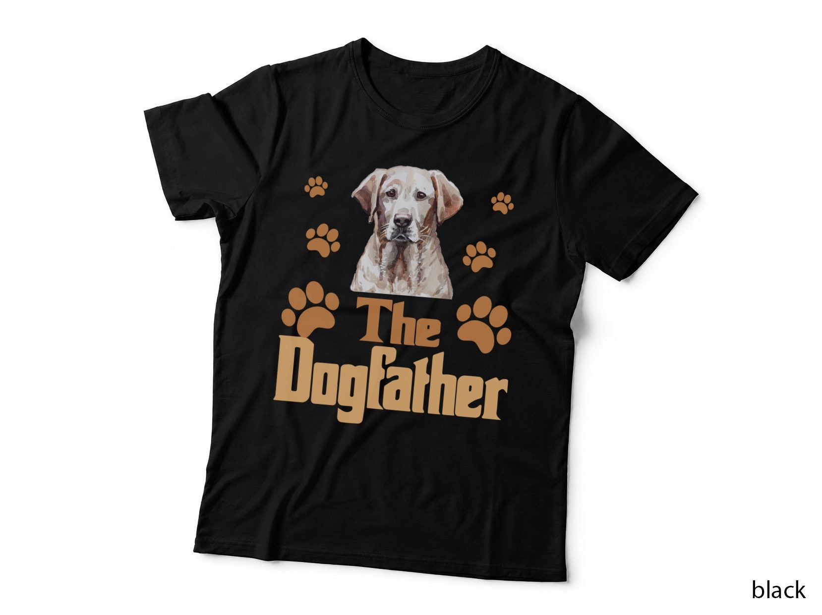 Mountain Cur Dog Father T-Shirt, Funny Dog Dad Gift, Pet Lover Apparel