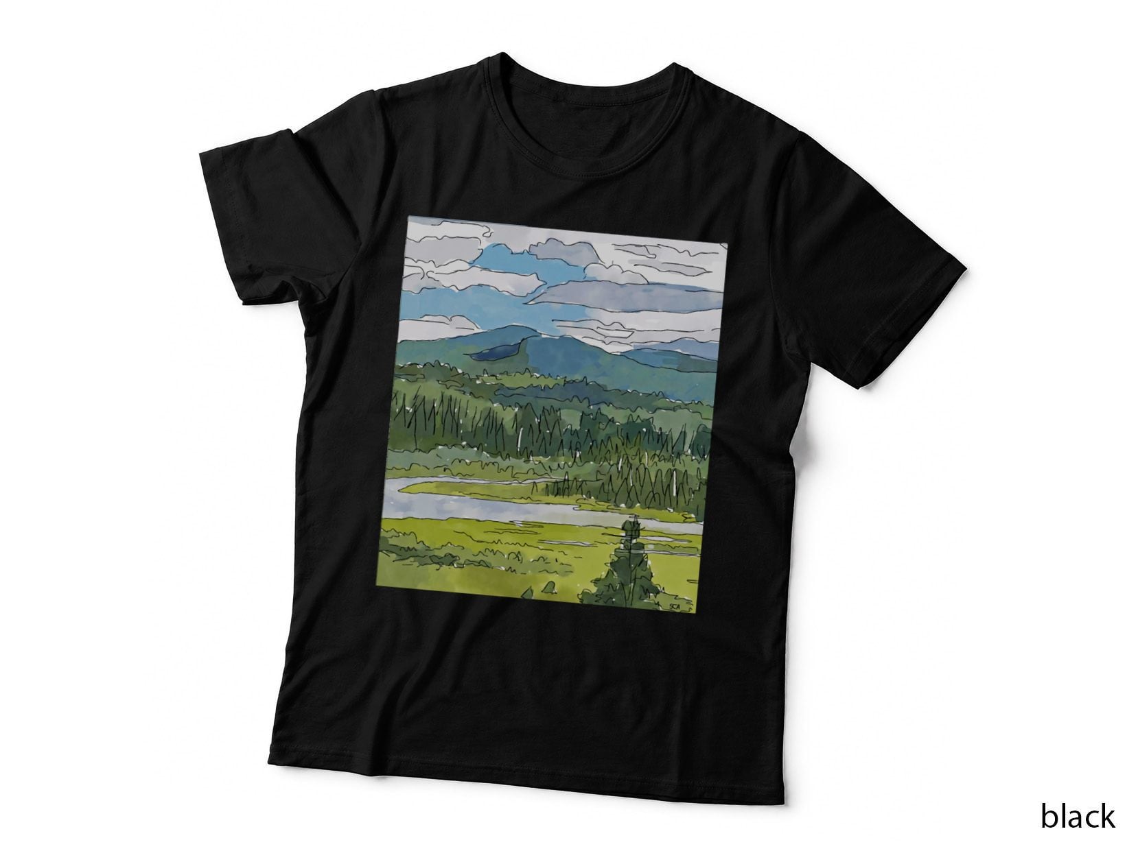 Mountain View at Paul Smith's T-Shirt
