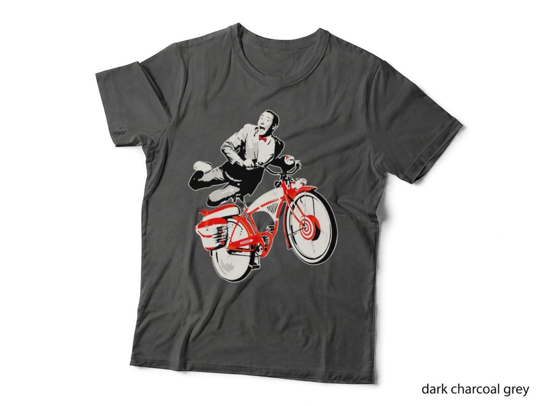 Pee Wee Herman's Big Adventure Bike Funny Peewee Classic T-Shirt