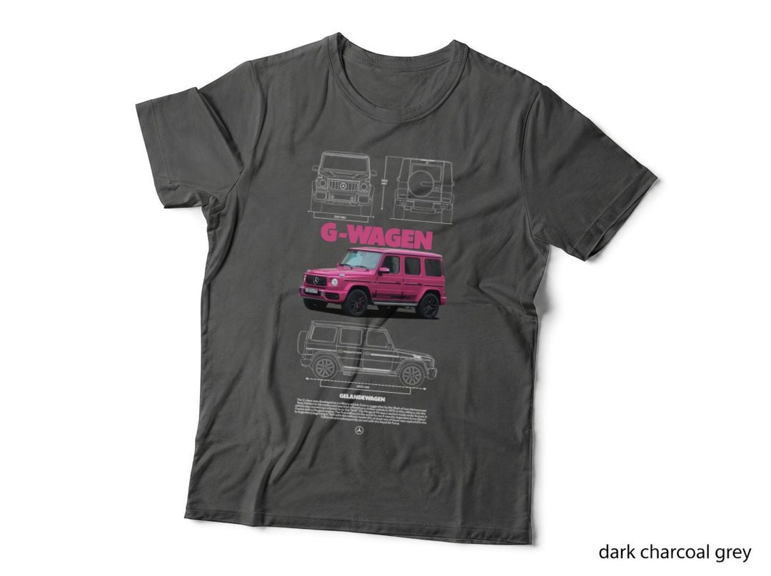 Pink G-Wagen T-Shirt, Off-Road Adventure Tee, Gift for Car Enthusiasts