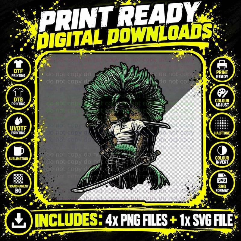 Pirate Hunter Fury T-Shirt, Vintage Retro Tee Png SVG Digital Bundle