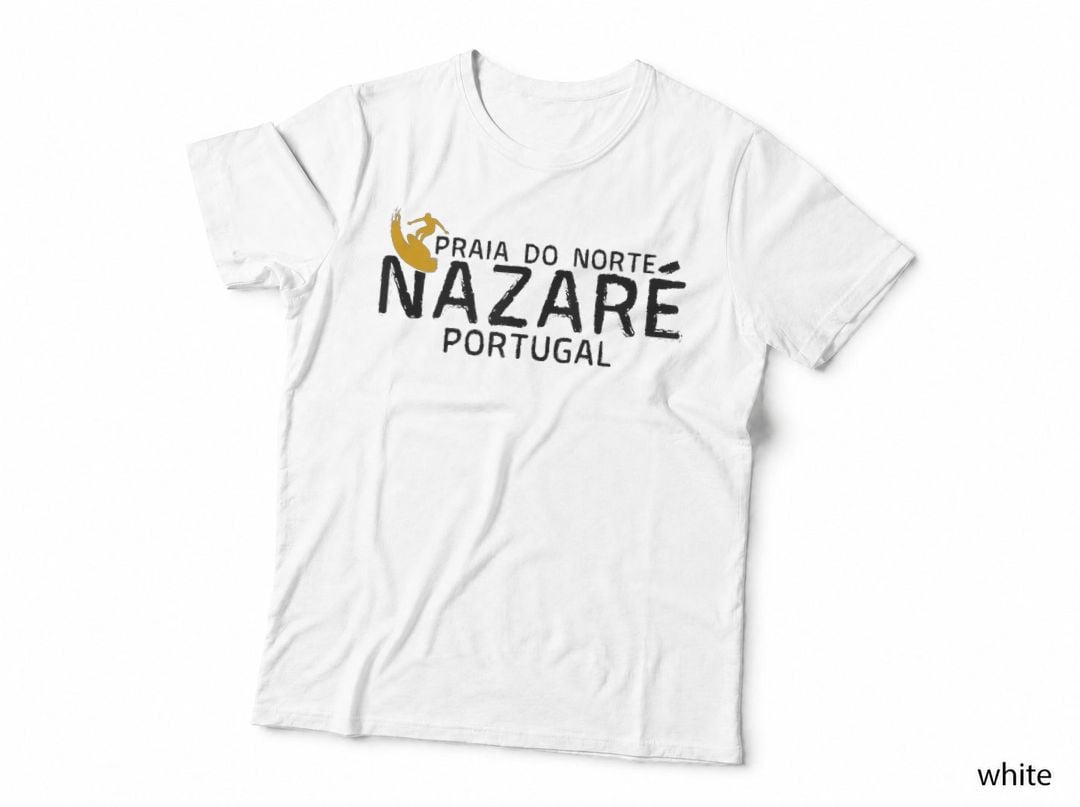 Praia Do Norte - Surf Portugal Nazare Surfing Beach Wave Rider T-Shirt