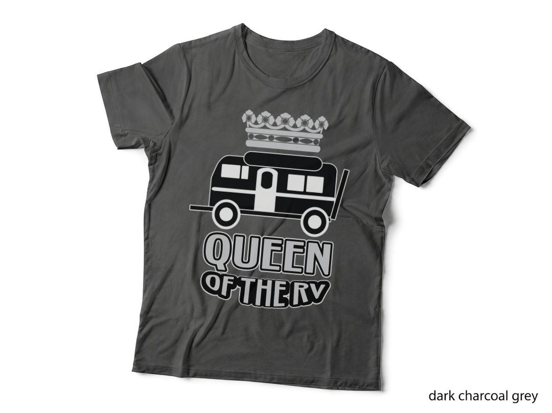 Queen of the RV Camping Camper Vacation T-Shirt