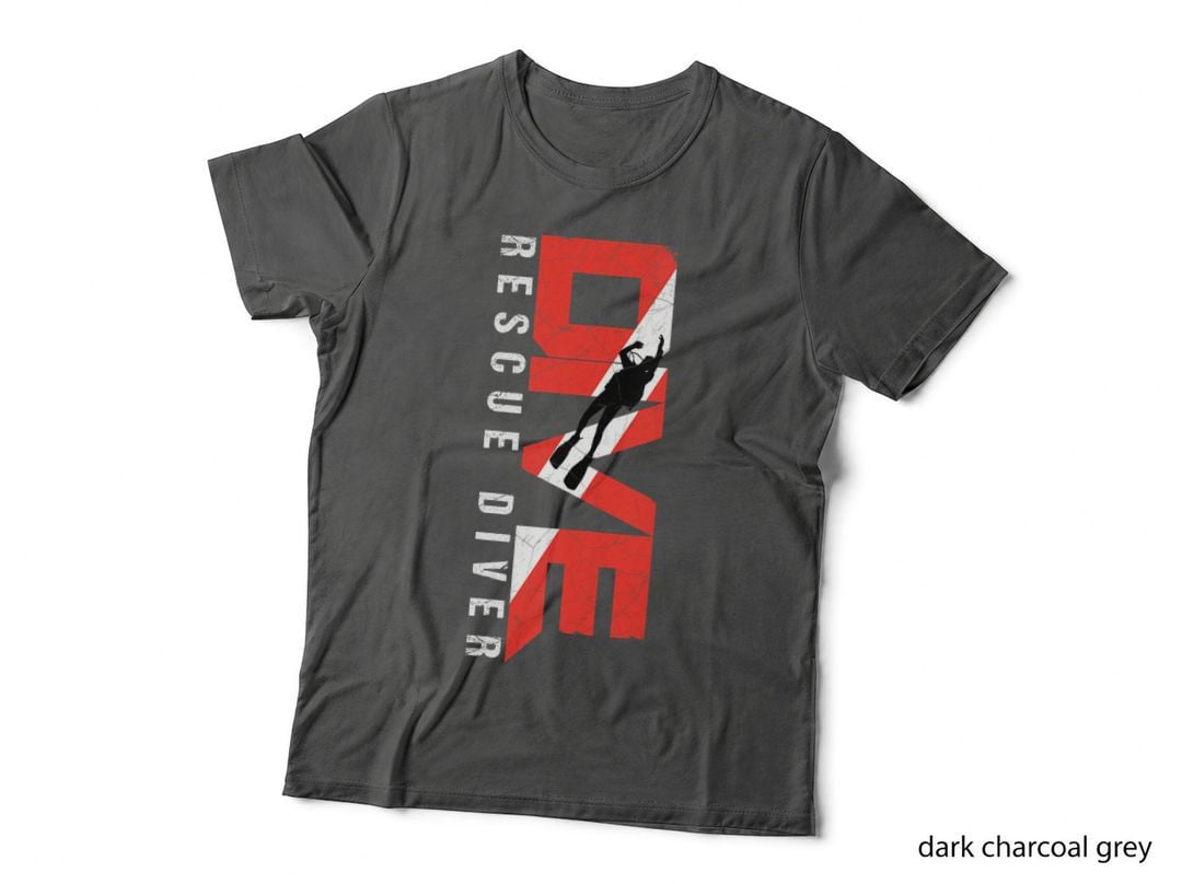 Scuba Dive Rescue Diver Scuba Diving Water Sports Gift T-Shirt