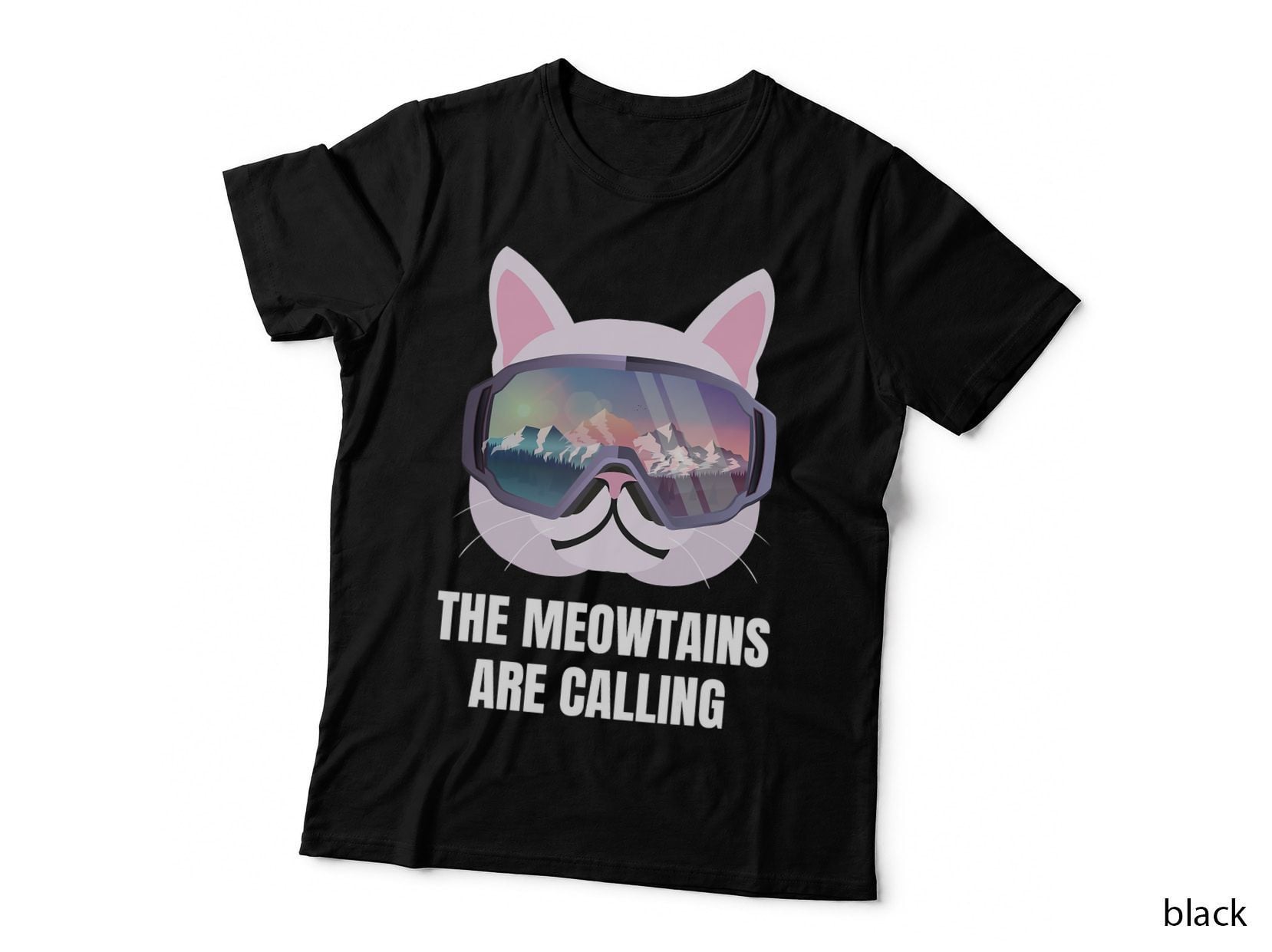Ski Snowboard Goggles Funny Skiing Snowboarding T-Shirt