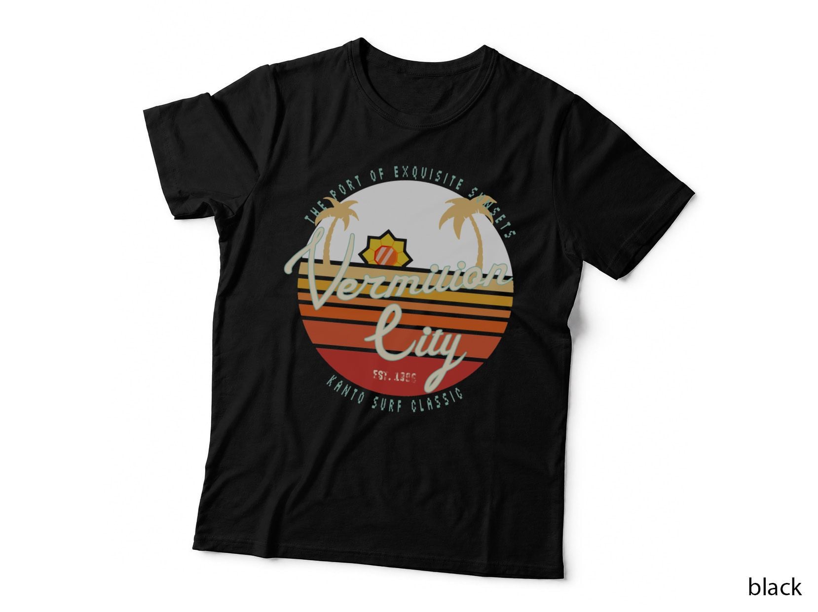 Vermilion City Surf Essential T-Shirt