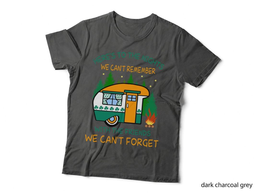 Camping with the Friends We Can't Forget Shirt, Camping Adventure, Gift T-Shirt