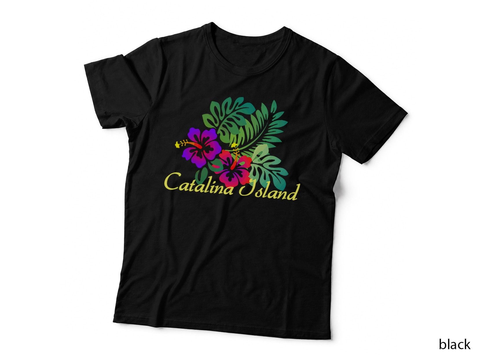 Catalina Island Beach Tropic Travel Surf T-Shirt
