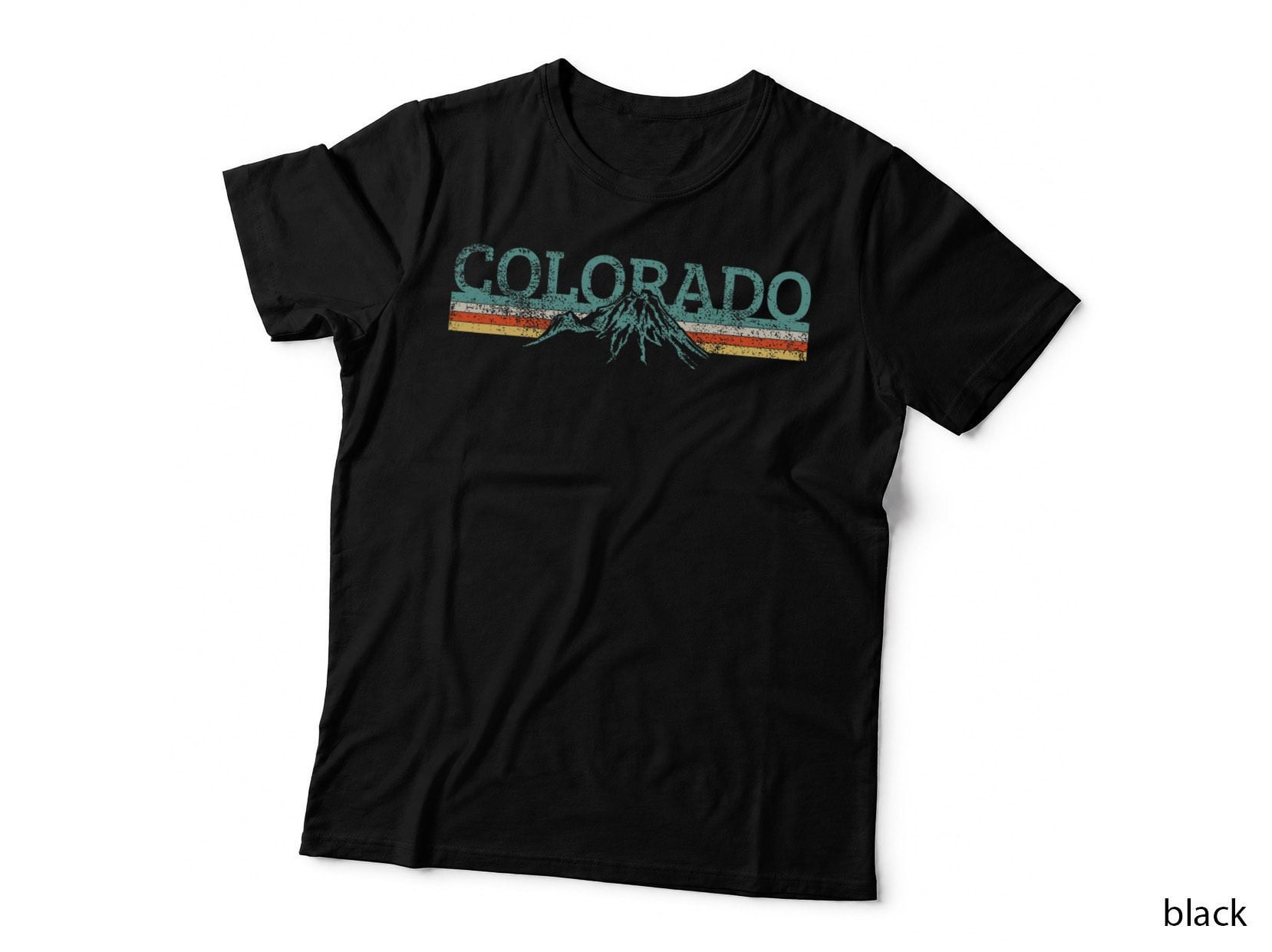 Colorado Hiking Travel Retro T-Shirt