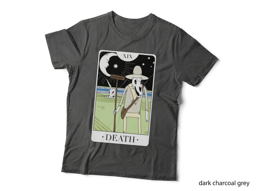 Death - Adventure Time Tarot Card T-Shirt