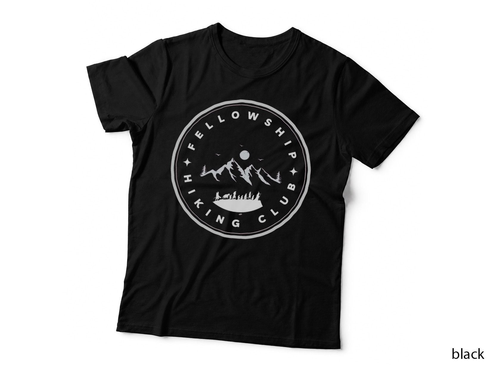 Fellowship Hiking Club - Fantasy - Funny T-Shirt