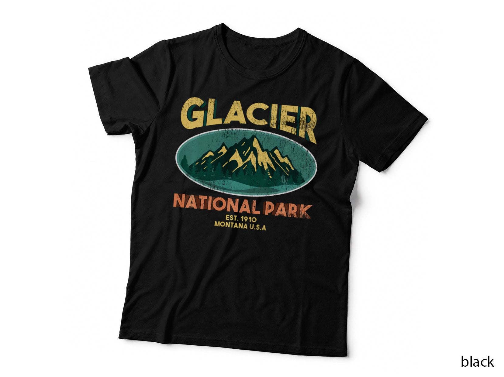 Glacier National Park Montana Mountains Hiking Sweatshirt