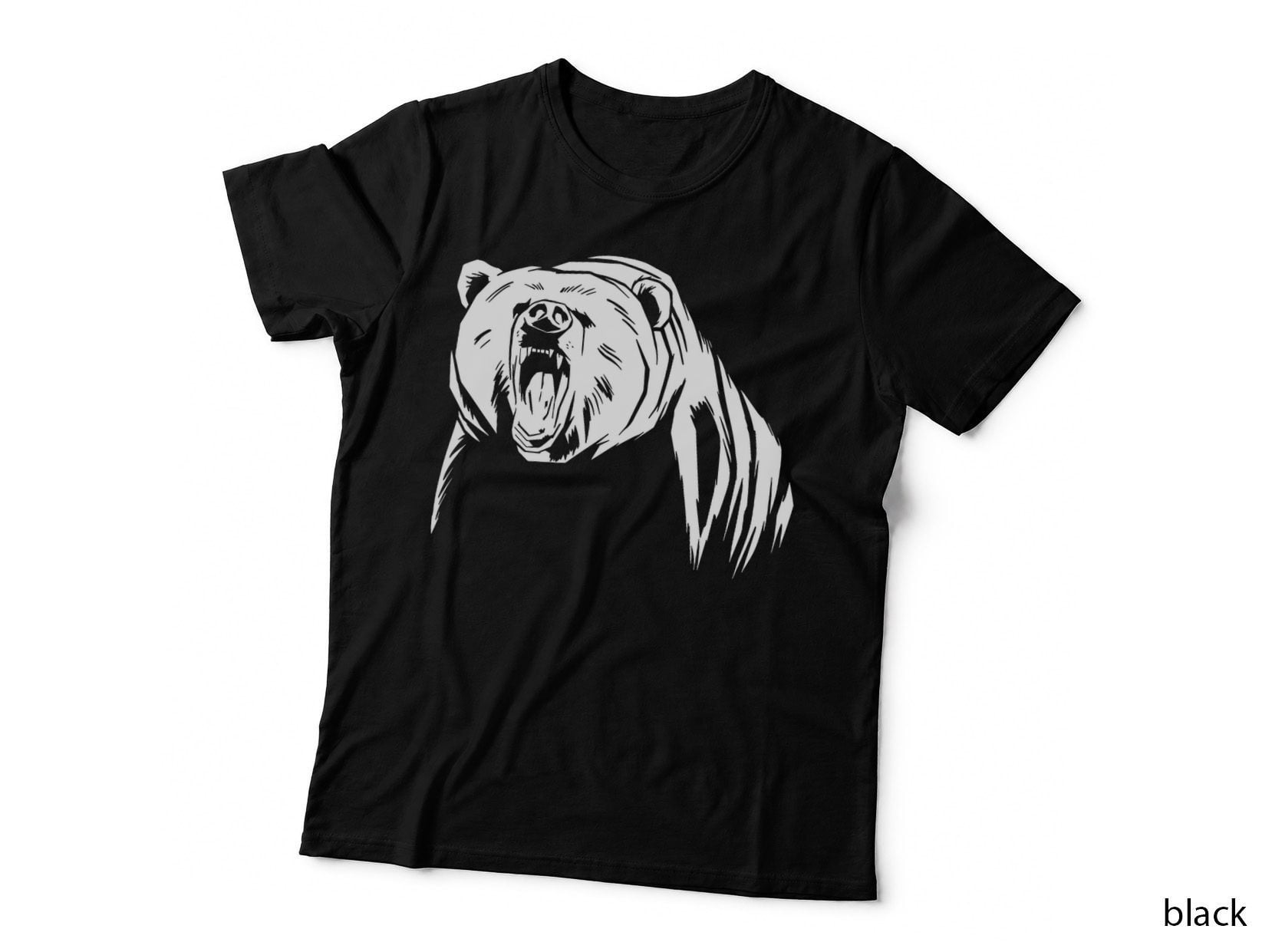 Grizzly Bear - Outdoor Nature Alaska Hunting Hiking Gift T-Shirt