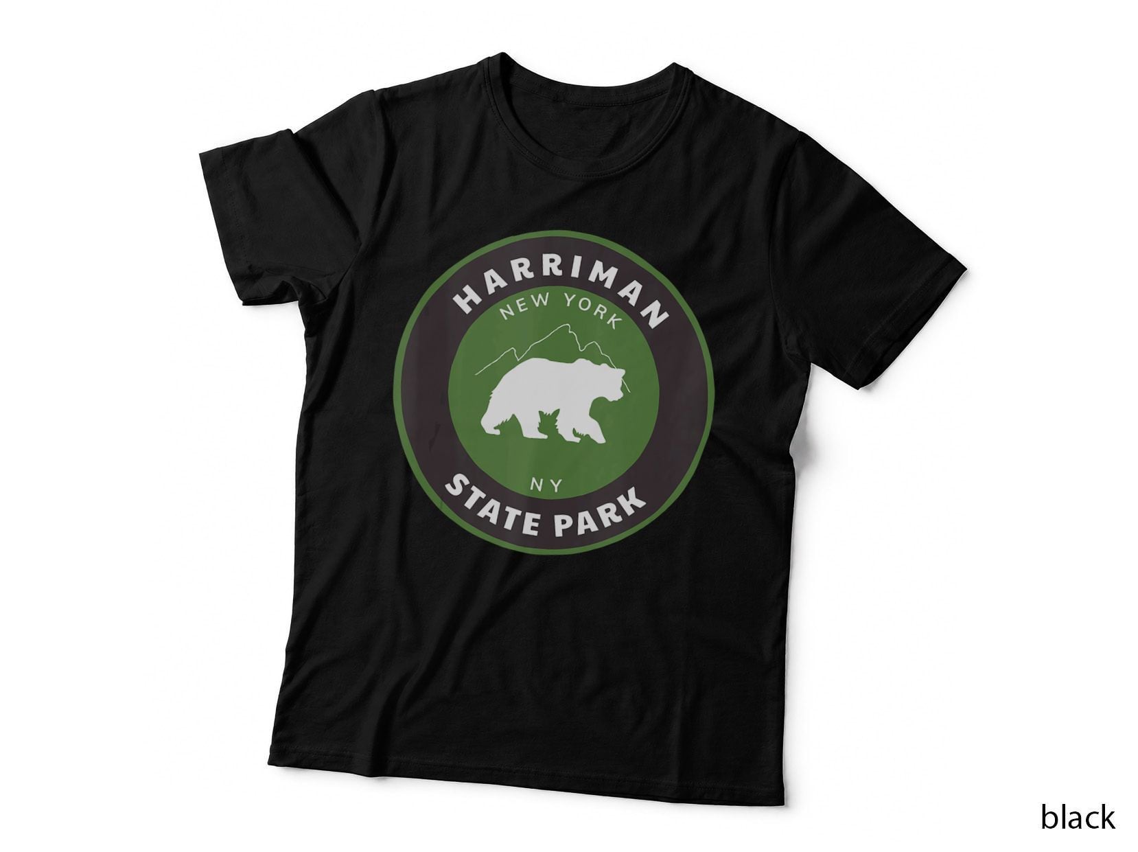 Harriman State Park New York Forest NY Hiking Bear Mountain Trail T-Shirt
