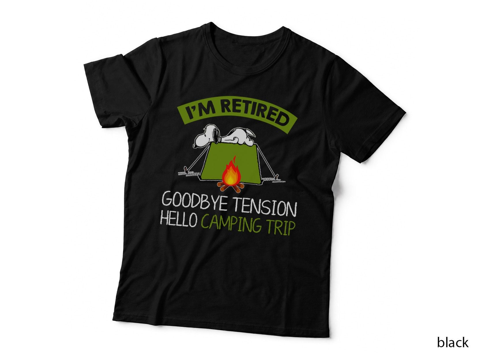Hello Camping Trip Shirt, Lake Trip, Mountain View, Forest Retreat, Gift T-Shirt