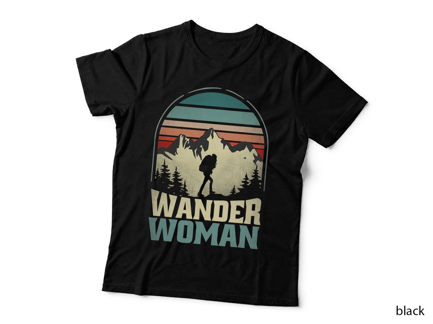 Hiking Mountaineering Hiking Nature Hiking Woman T-Shirt