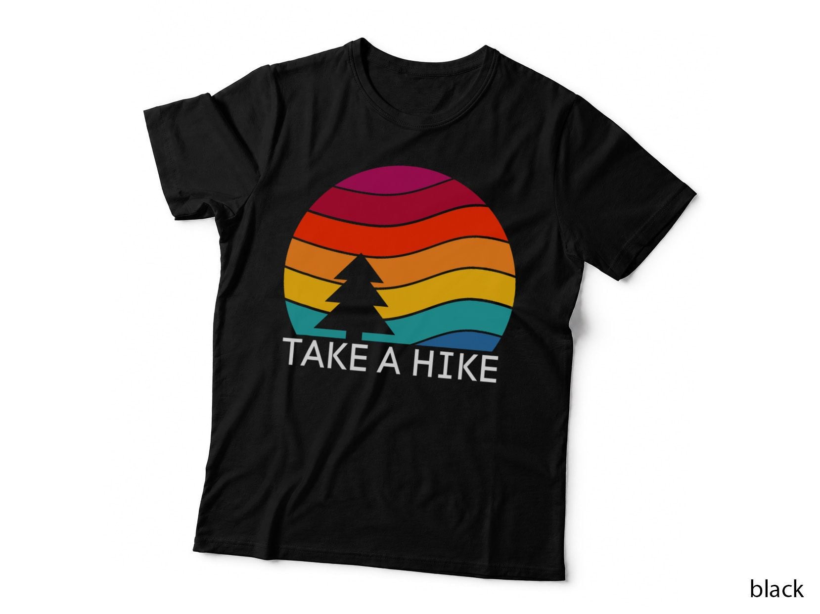 Hiking Shirt - Take a Hike - Retro Design Camping Shirt T-Shirt