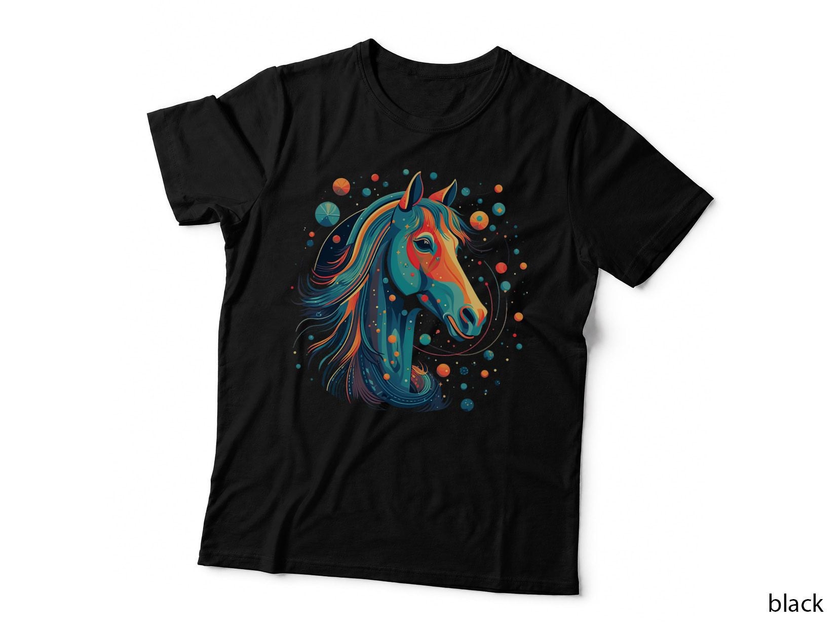 Horse Horseback Riding Trail Riding Equestrian Horses T-Shirt