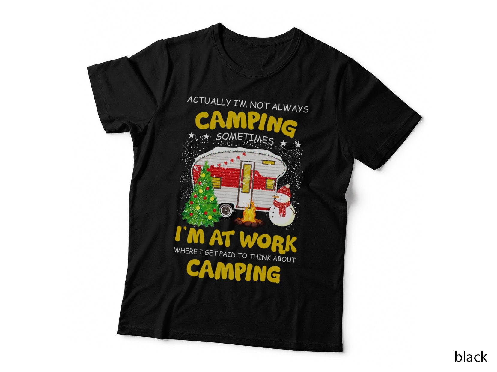 I Get Paid to Think About Camping Shirt, Trail Life, National Park, Gift T-Shirt