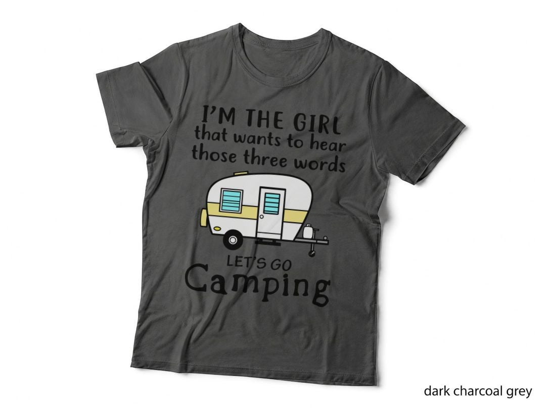 Let S Go Camping Shirt, Adventure Awaits, Rustic Escape, Lake Trip, Gift T-Shirt