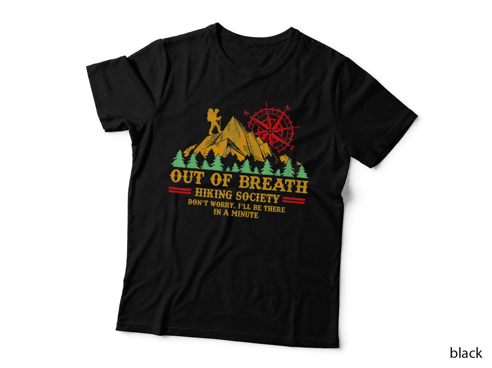 Out of Breath Hiking Society T-Shirt