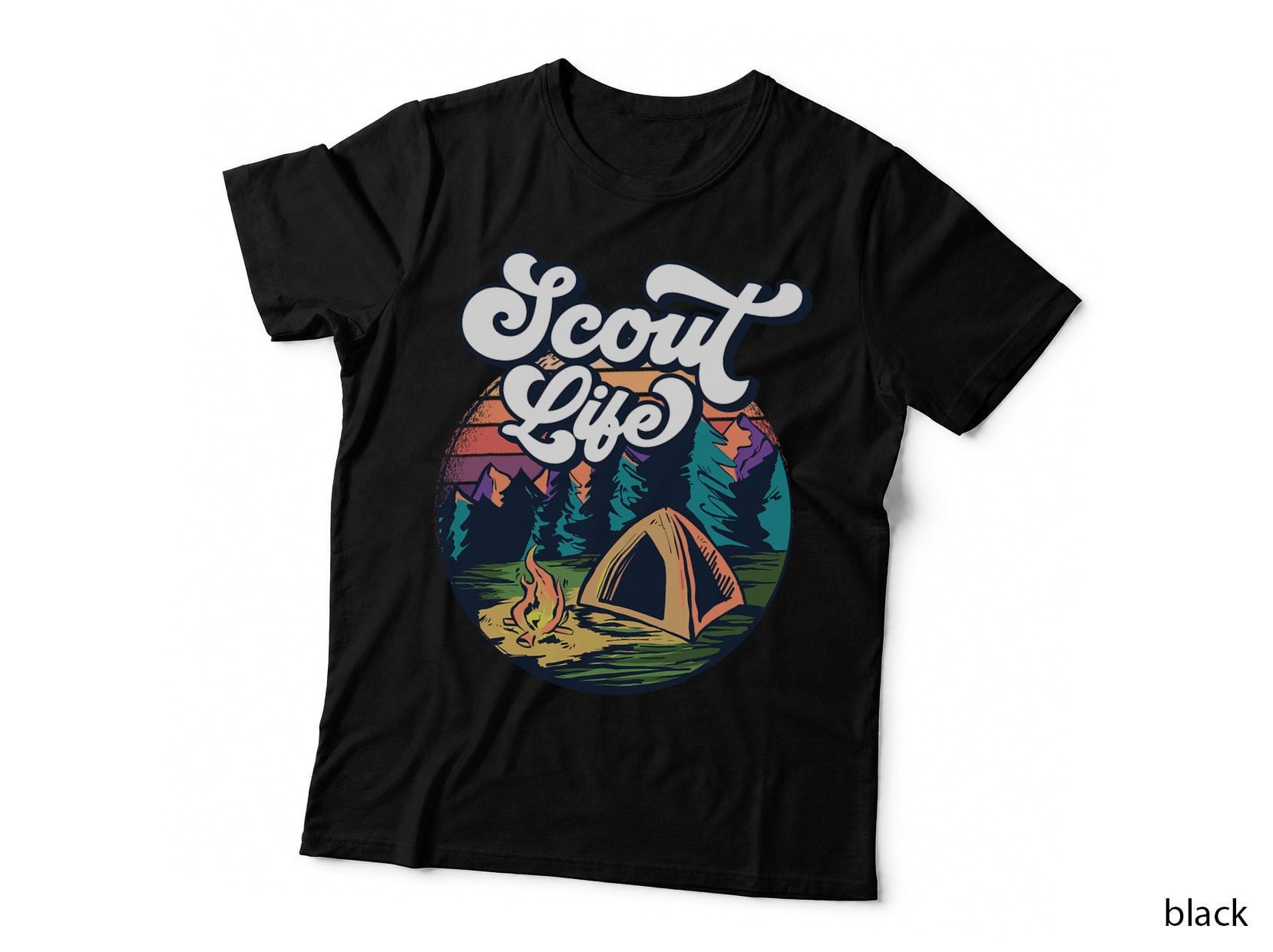 Scout Life Scouting Scouts Outdoor Hiking T-Shirt