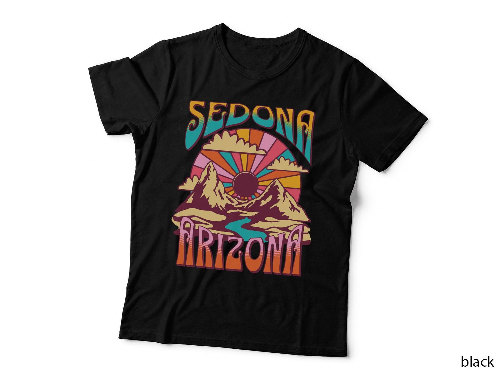 Sedona Arizona Nature Hiking Mountains Outdoors T-Shirt