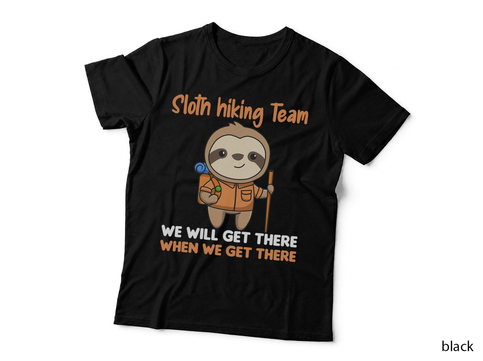 Sloth Hiking Team Fun Sloths Hiking T-Shirt