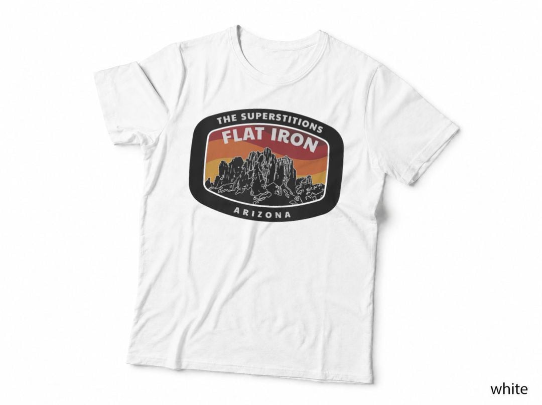 Superstition FLAT IRON Arizona Mountain Hiking, Gift T-Shirt