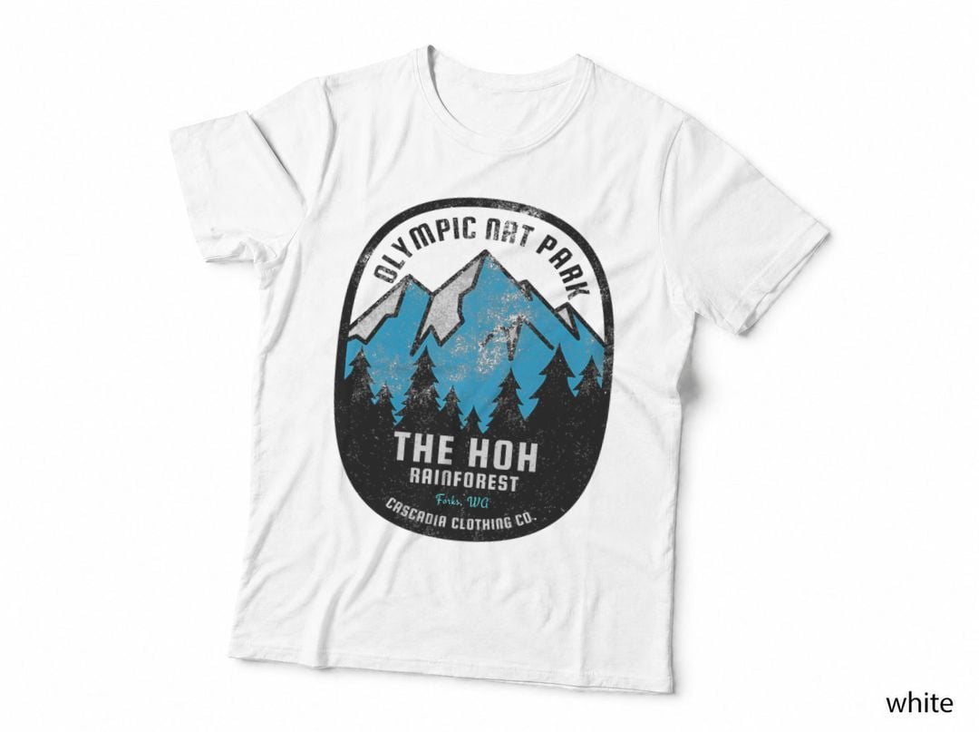 The Hoh Rainforest PNW Hiking Adventure T-Shirt