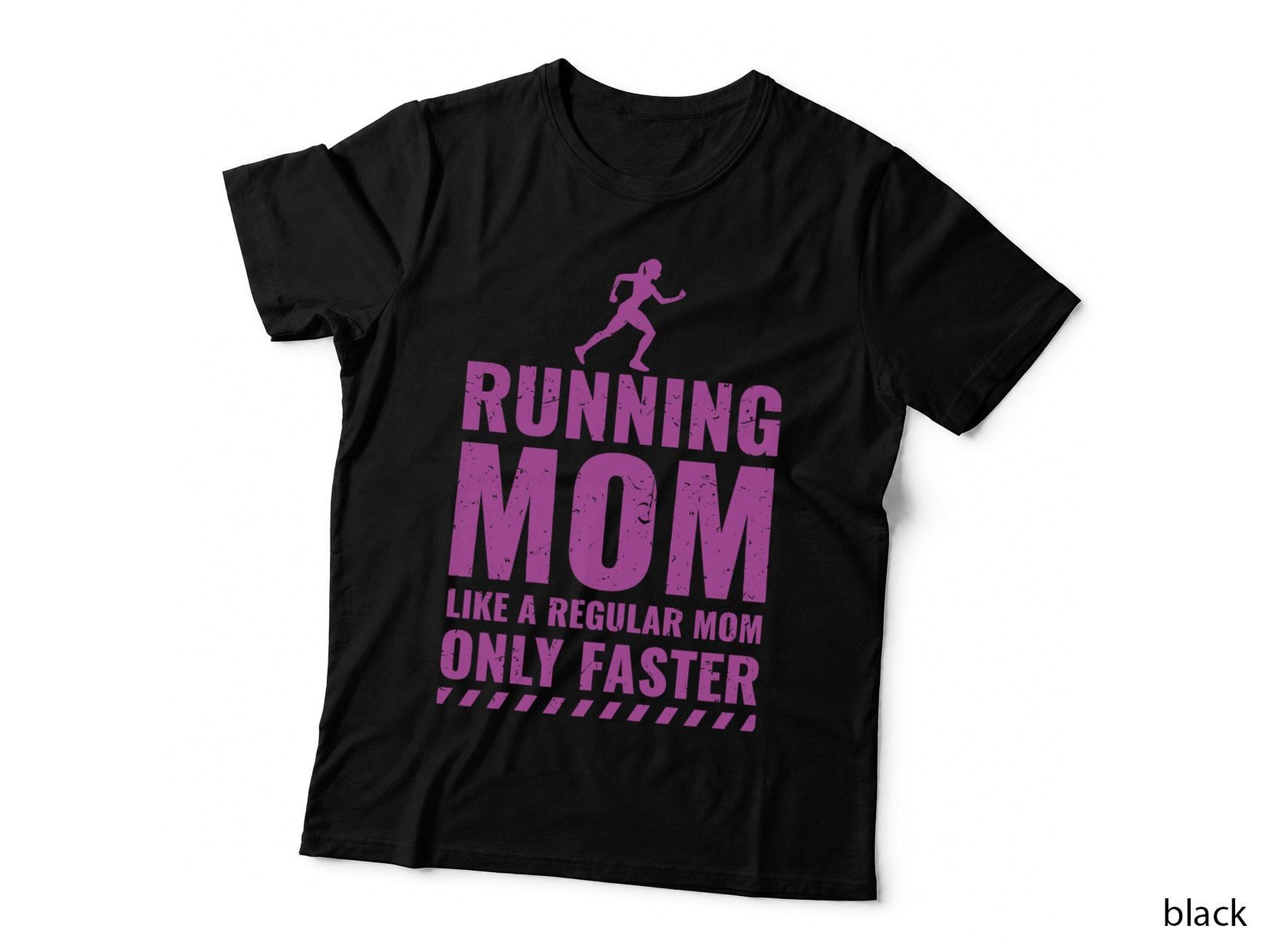 Trail Runner Funny Fitness Running Marathon Mom Mothers Day T-Shirt