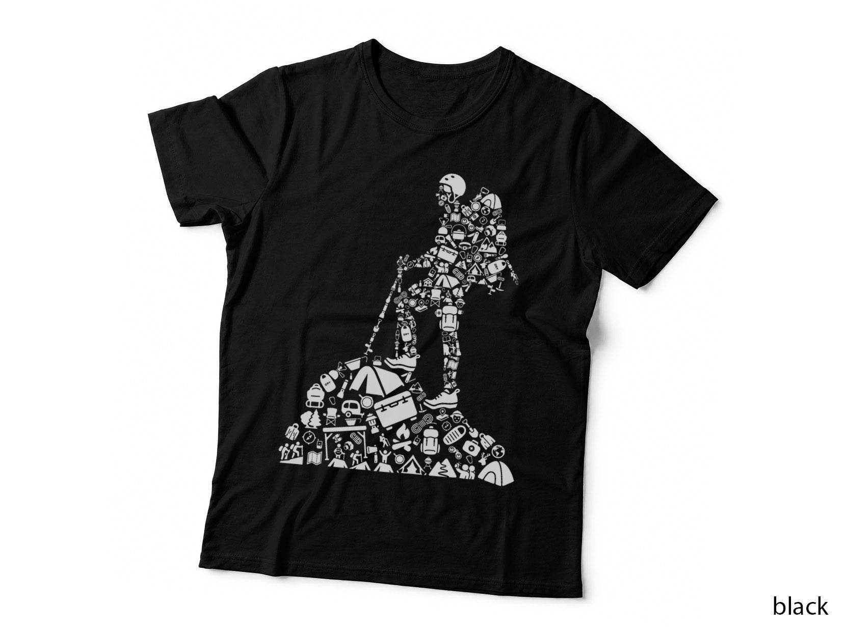 Trekking Tshirt for Walkers Thru-Hiking Shirt for Hikers T-Shirt