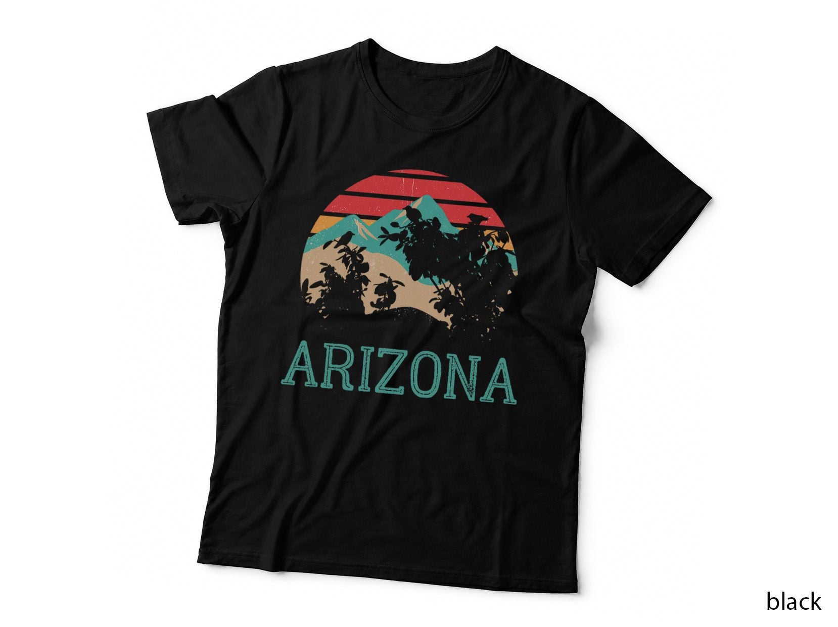Vintage Arizona Mountains Retro Hiking Love Arizona T-Shirt