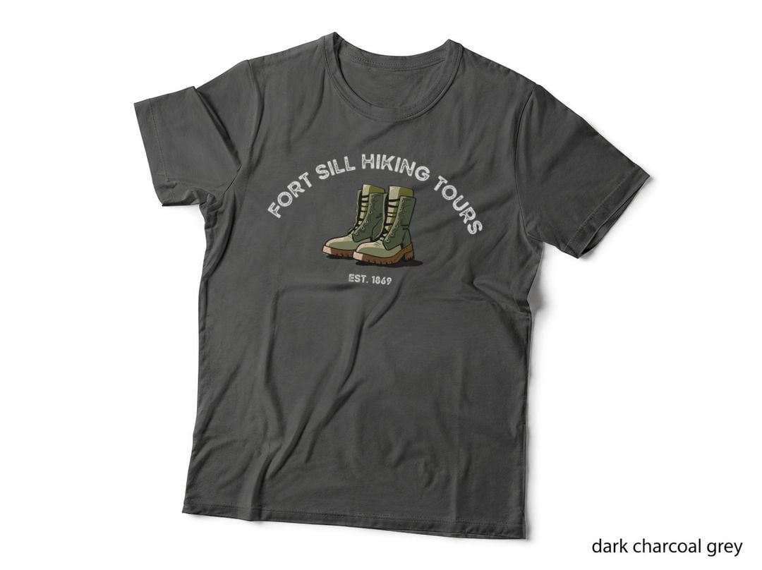 Vintage Funny Fort Sill Hiking Tours for Veterans T-Shirt