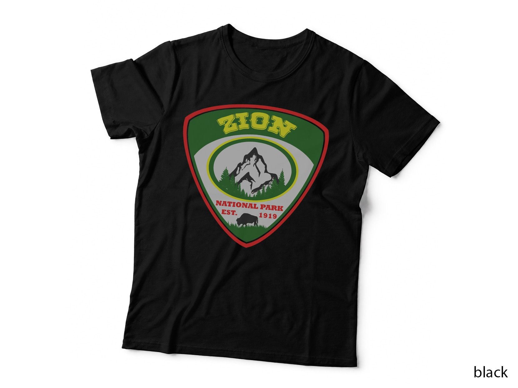 Zion National Park T Utah Hiking Wanderlust T-Shirt