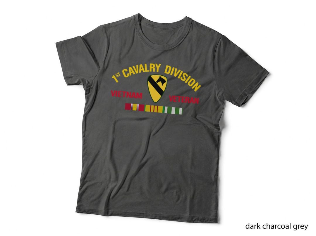 1st Cavalry Division Vietnam Veteran, 1st Air Cav in Vietnam T-Shirt