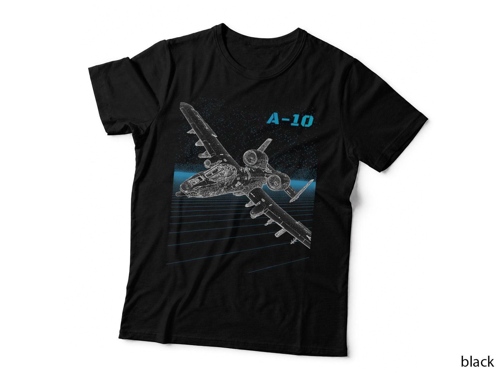 A-10 Thunderbolt Warthog T-Shirt, Military Attack Jet, Aviation Fan
