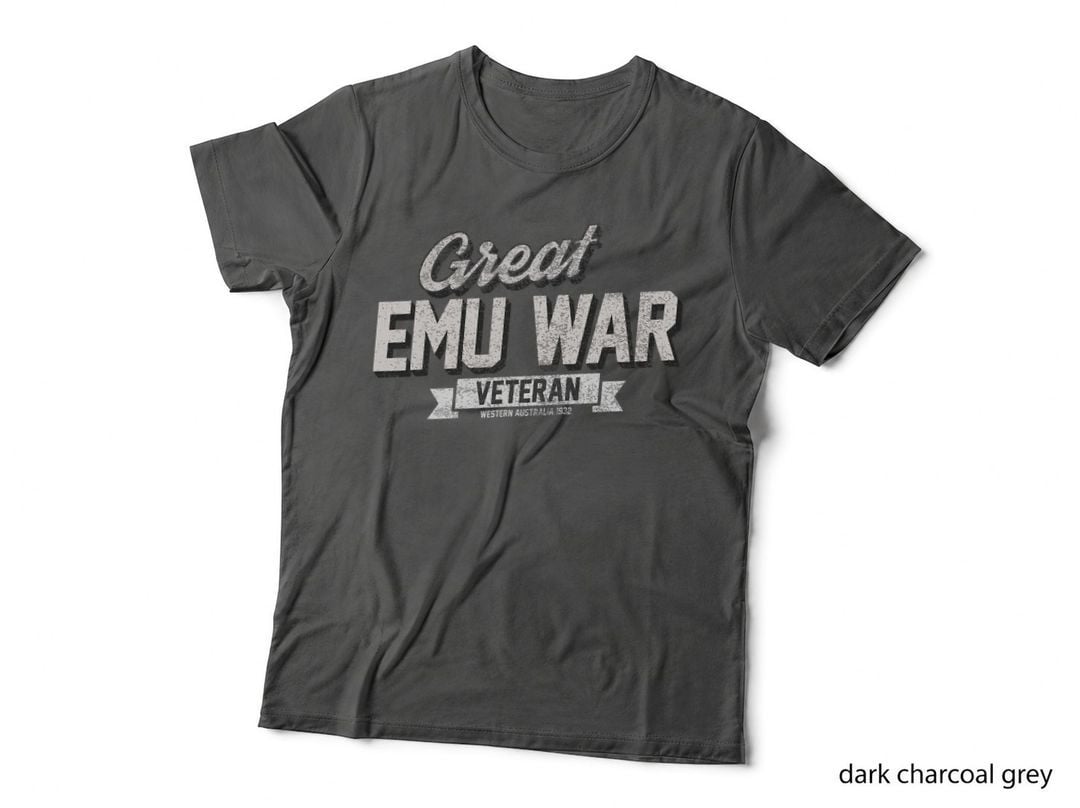 Great Emu War Veteran T-Shirt, Funny Emu Meme Tee, Australia Veteran Apparel