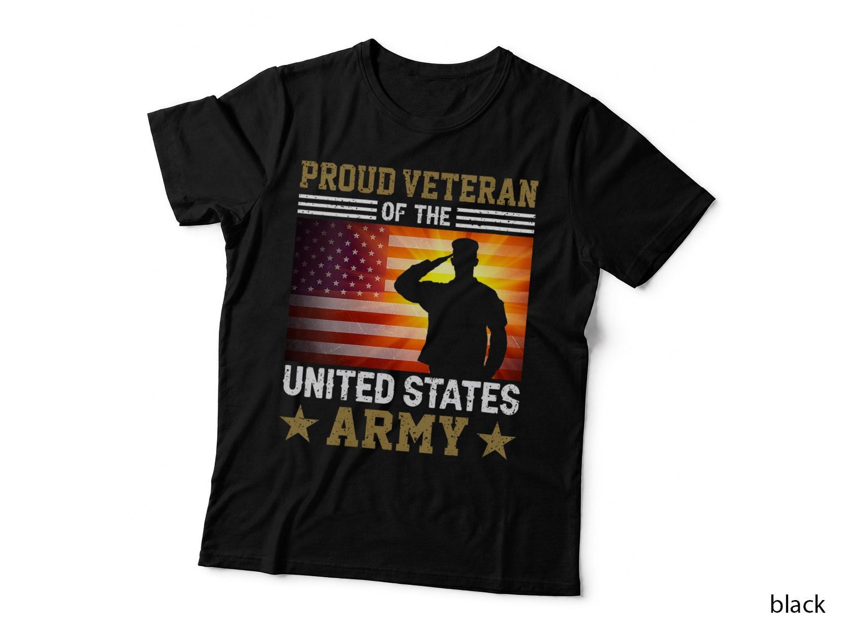 Proud Veteran of the United States Army, Gift T-Shirt